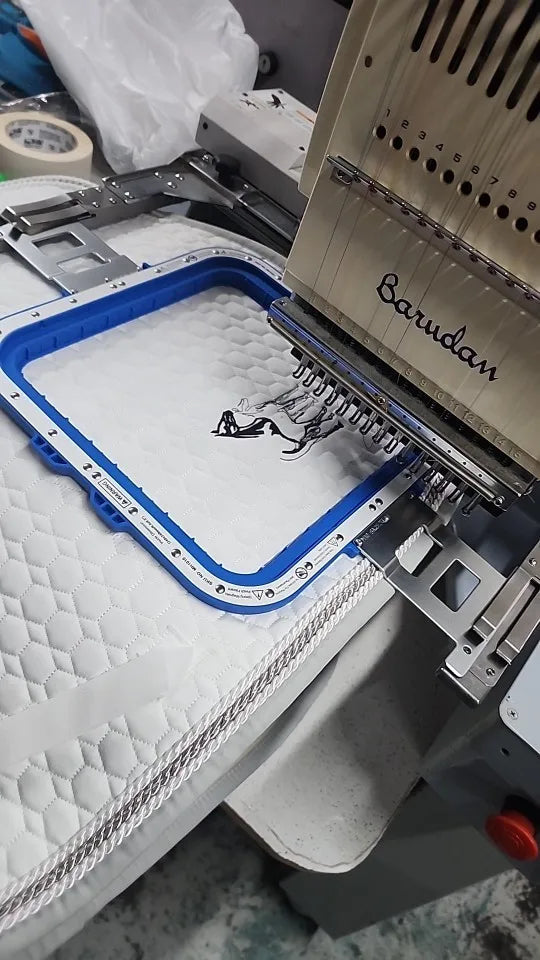 hoops for barudan embroidery machine
