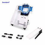 Hooping Station Kit with 5.1"x5.1" Magnetic Hoop for Newest Commercial & Industrial Embroidery Machines