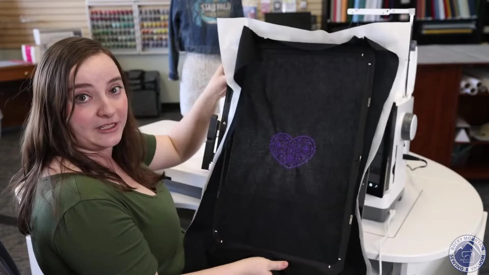 Janome Continental M17 Embroidery Demo, Rebuilt as a Real Workflow: Big RE46d Hoops, PM Foot Laser Placement, and Zero-Drama Setup