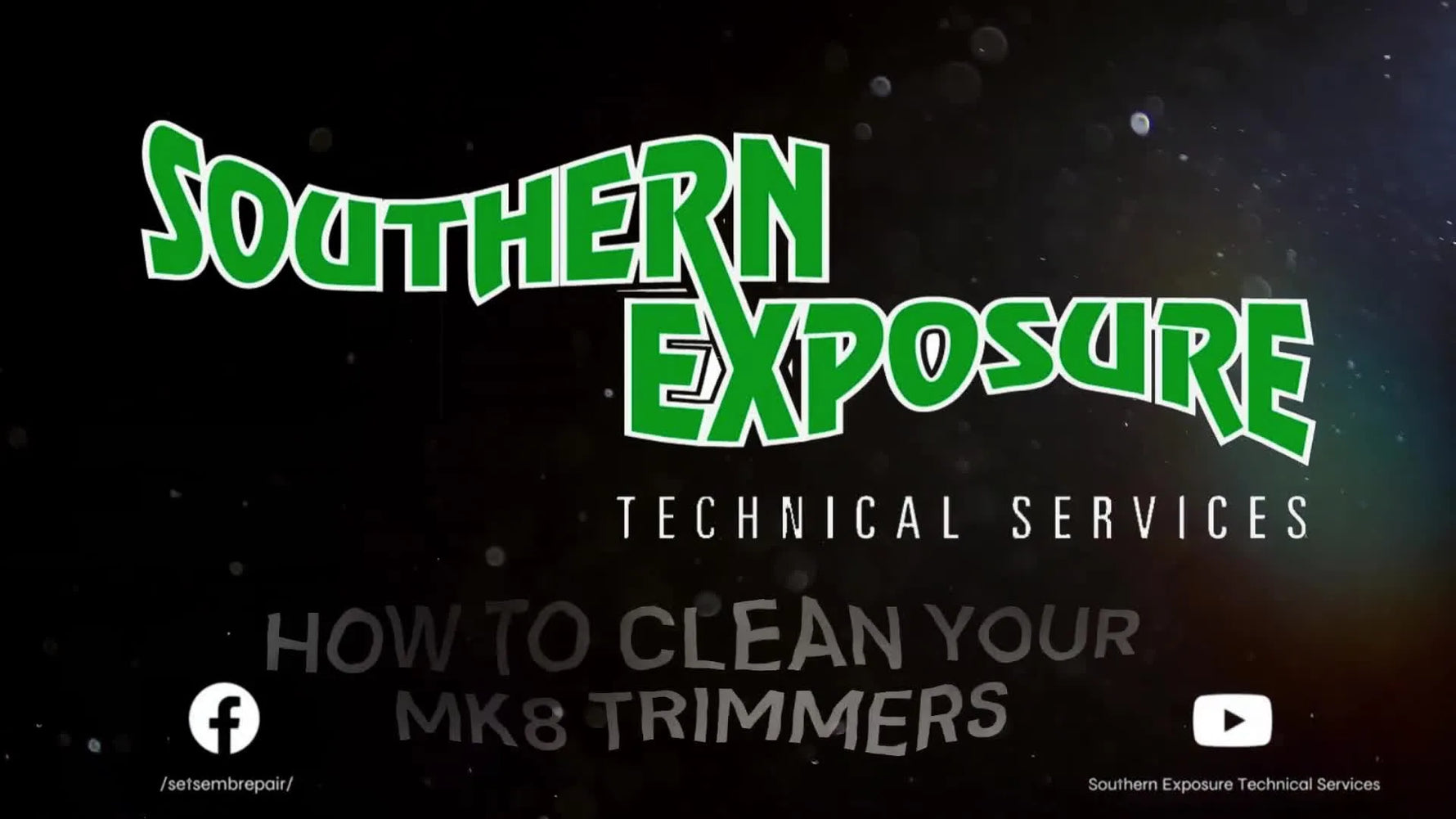 Video title screen: HOW TO CLEAN YOUR MK8 TRIMMERS