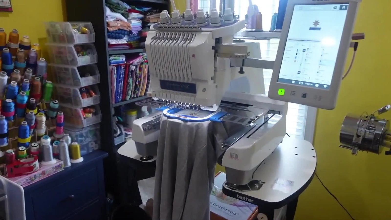 The Zero-Downtime Embroidery “Assembly Line”: How Janette Runs Two Brother PR1050X Machines and Ships 26 Shirts Without the Chaos