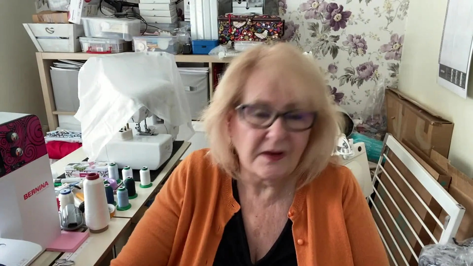 OESD “Starry Night Santa” Tile #7 on a Bernina 7 Series: Metallic Thread Choices, Foot #15 Visibility, and the Hooping Habits That Save Your Sanity