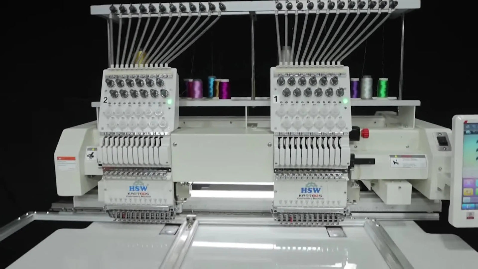 HSW 2-Head 12-Needle Embroidery Machine Review: The Real 60% Time-Saving Play (and How to Set Up Production Without Regrets)