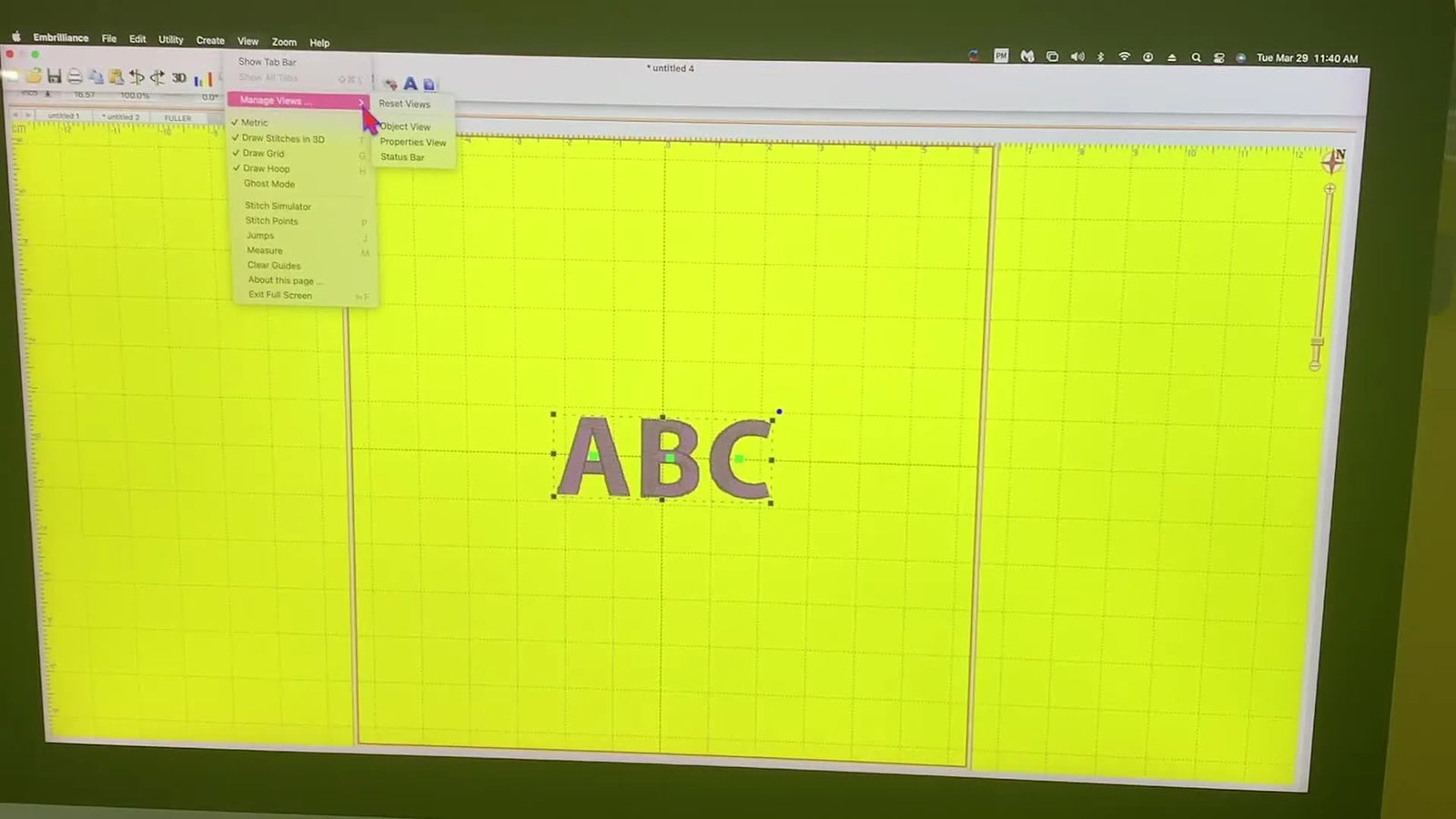 Embrilliance Essentials Panic Button: Bring Back the Properties Box & Status Bar (and Stop Guessing Your Stitch Count)