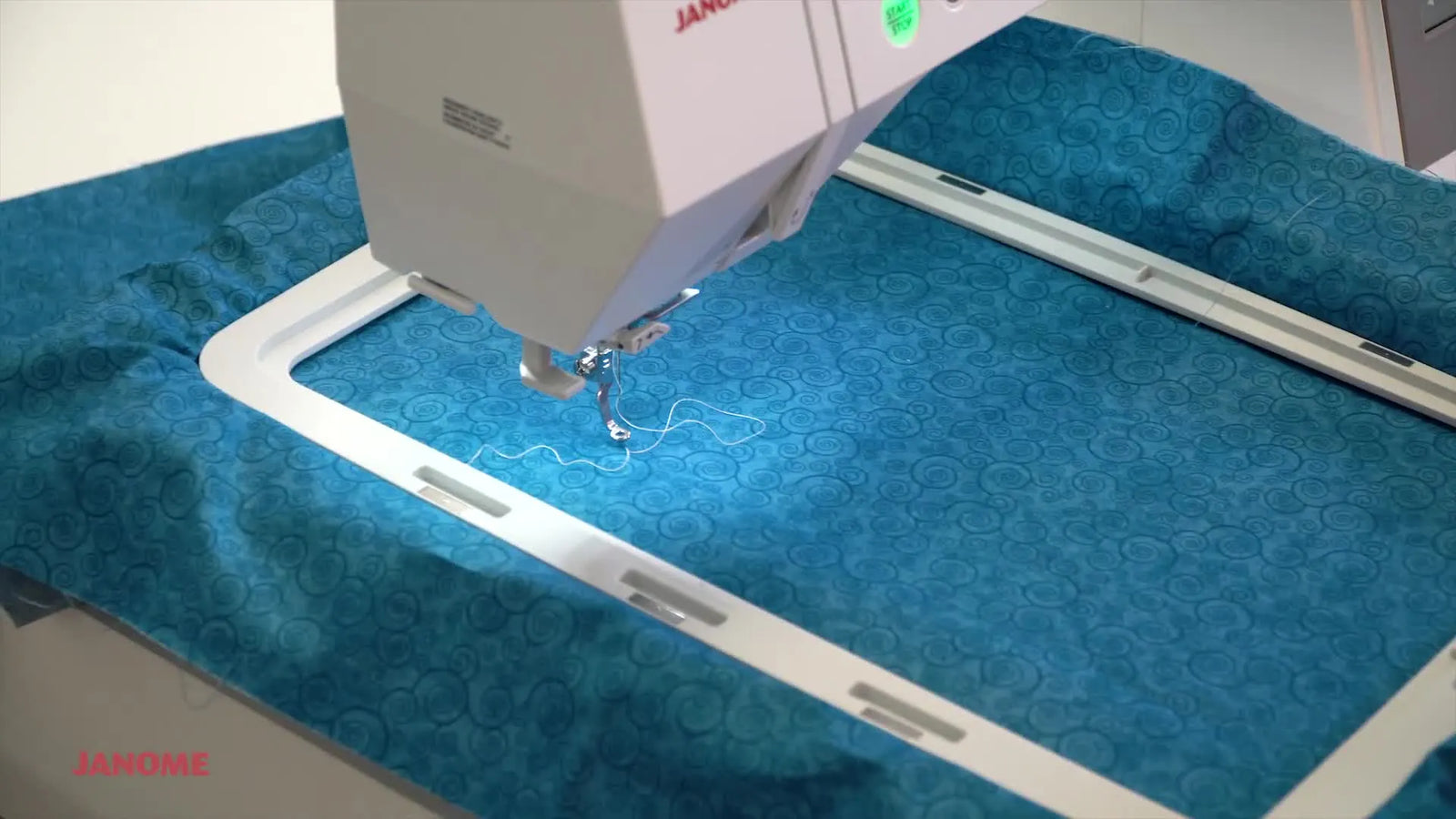 Make “New Fabric” in the Hoop: A Janome Memory Craft 550E Sashiko #11 Workflow That Won’t Pucker Your Quilt Block