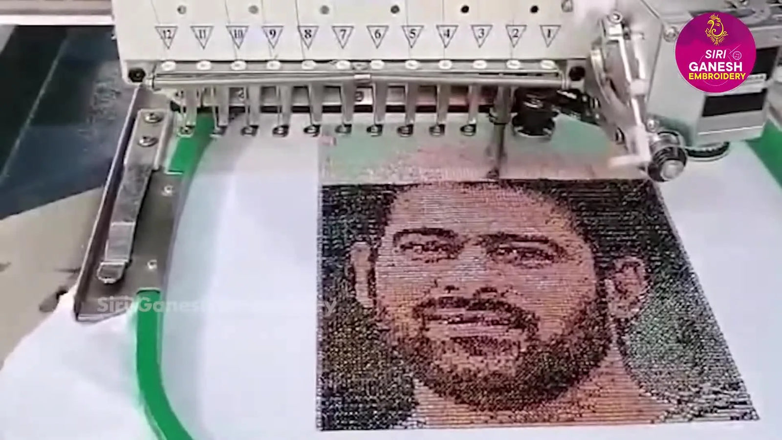 De retratos tipo “photo stitch” a escotes con lentejuelas: un flujo de trabajo listo para taller en bordado industrial multiaguja