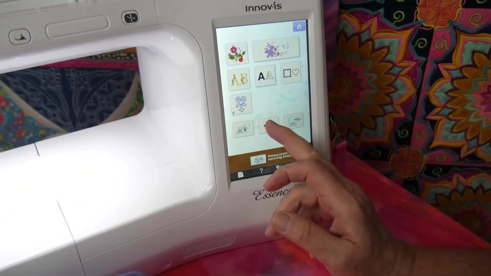 No Laptop, No Panic: Transfer a .PES Embroidery File from an iPad to a Brother Innov-is (and Actually Find It on the Screen)