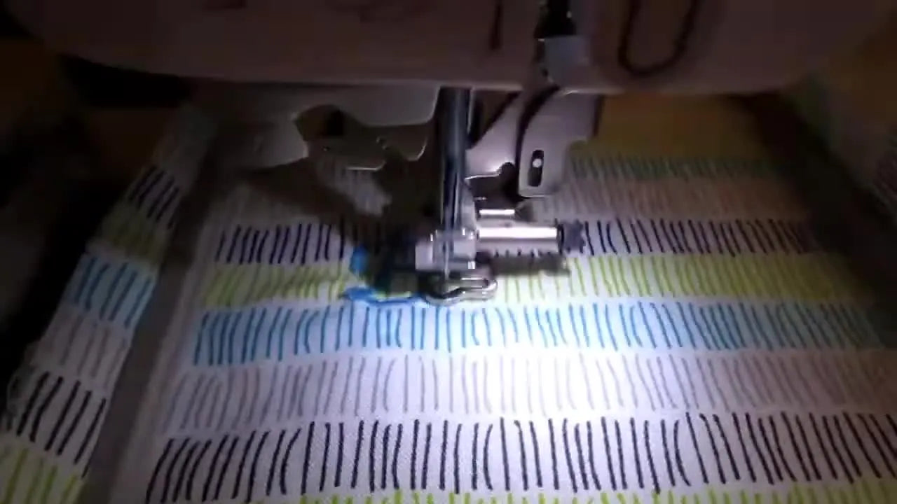 Brother SE-400 Lettering That Actually Stitches Clean: From LCD Text to a “Blessed” Pouch (Without the Hooping Headache)