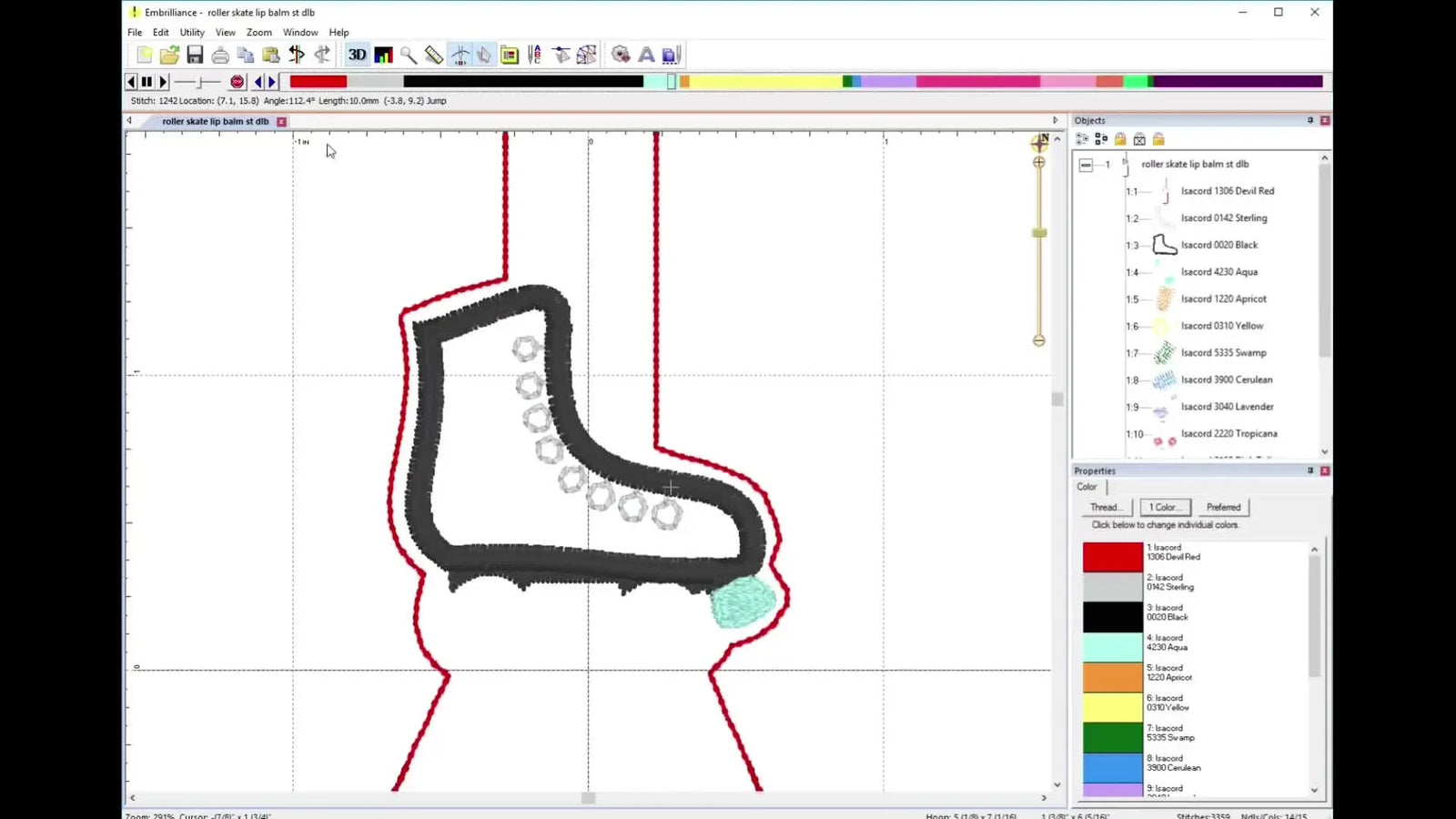 Stop Fighting Embrilliance Essentials: Split “Linked” Objects, Batch-Recolor Fast, and Cut Thread Changes Before You Stitch