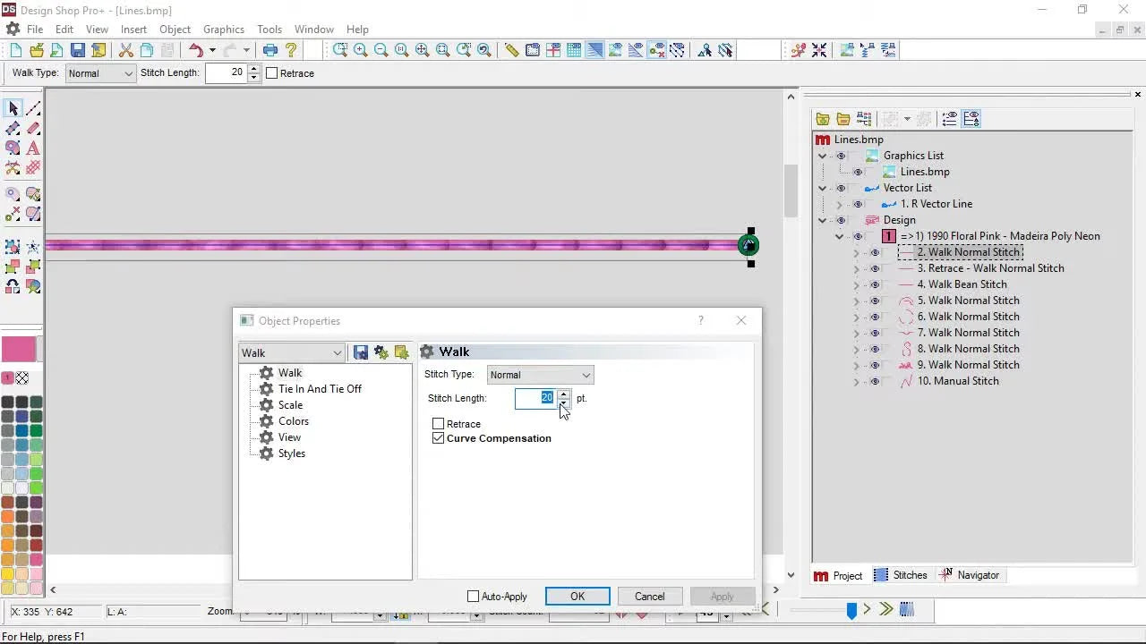 DesignShop V10 Walk Element Properties: The Clean Lines, Smooth Curves, and “No-Regrets” Settings Pros Actually Use