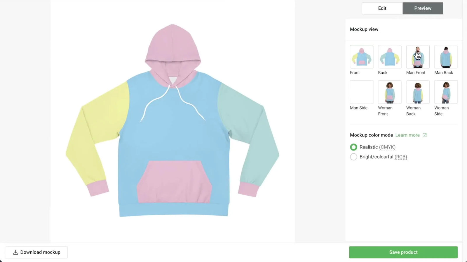 Créer un hoodie « all-over print » sur Printify : guide complet pour débutants