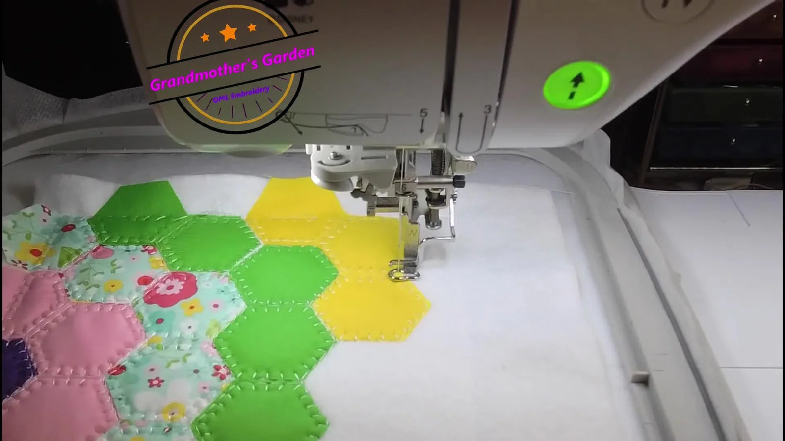 Stitch a Grandmother’s Garden Quilt Block In-the-Hoop on a Brother Embroidery Machine (Without the Usual Fraying Surprises)