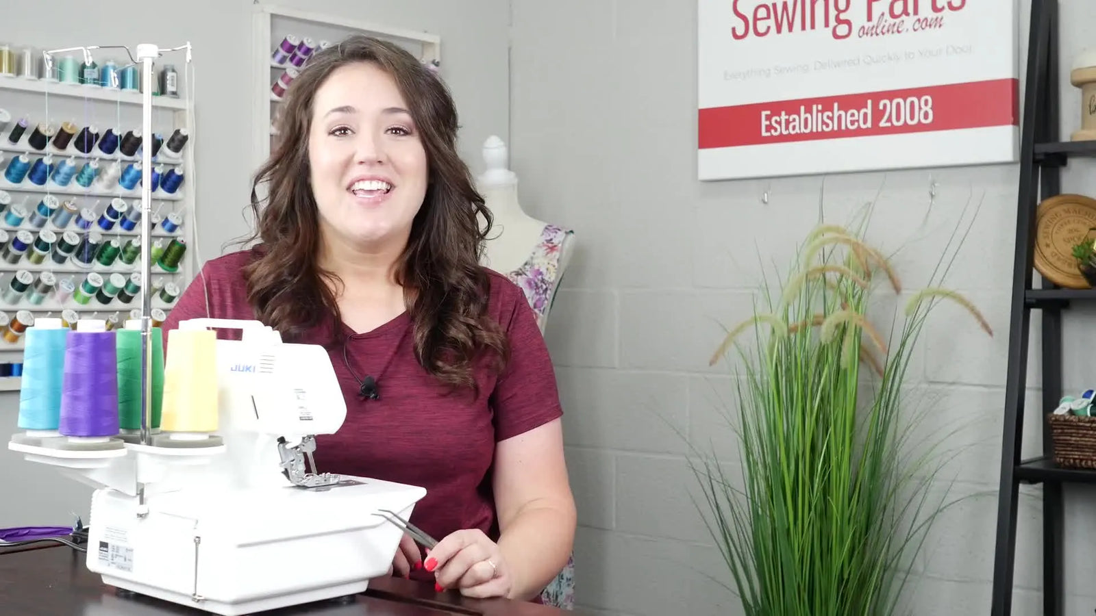 Come infilare la Juki MCS 1500 Coverstitch: guida chiara, passo dopo passo