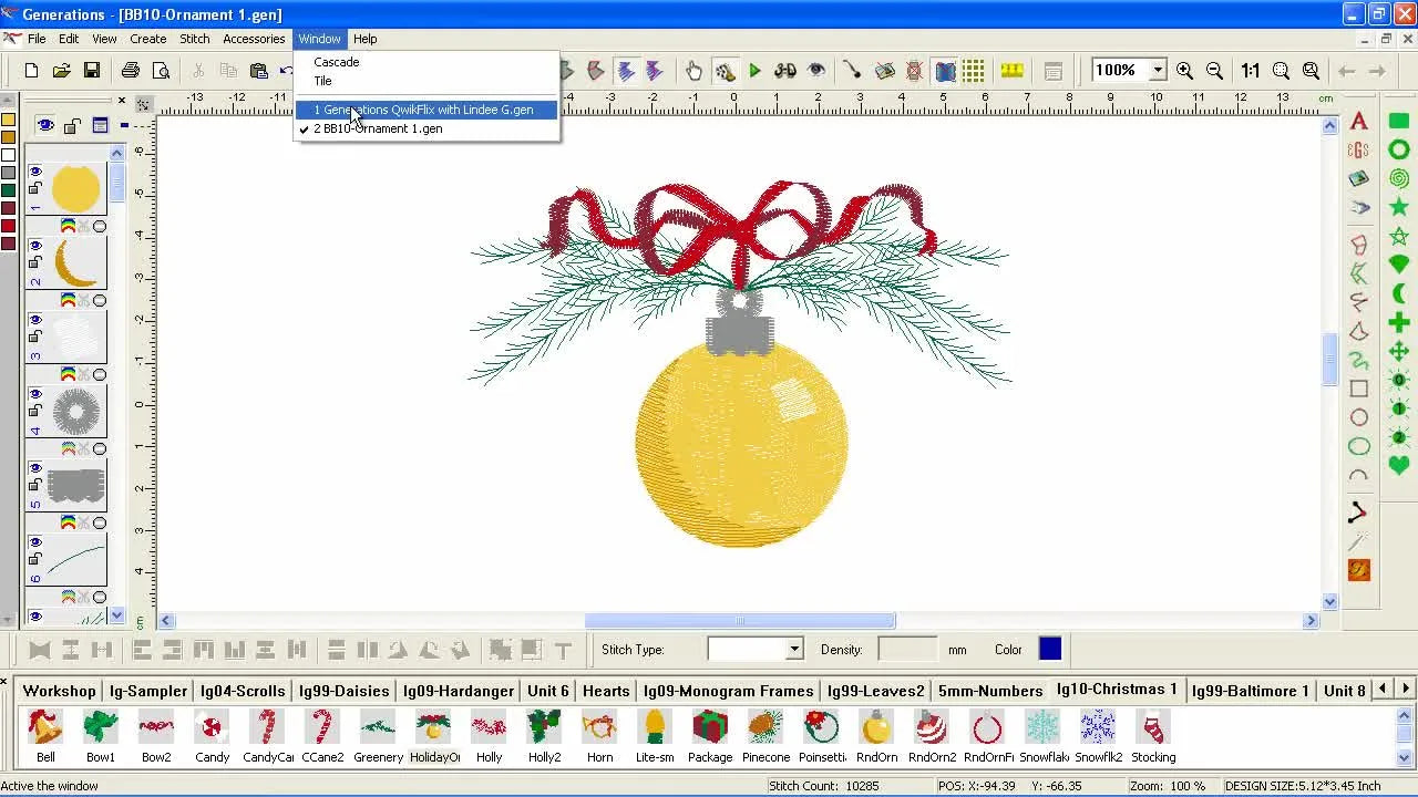 Curve “NOEL” Like a Pro: Editing Sewing Order, Reshaping Text (Style 114), and Saving Reusable Assets in Generations 1.5