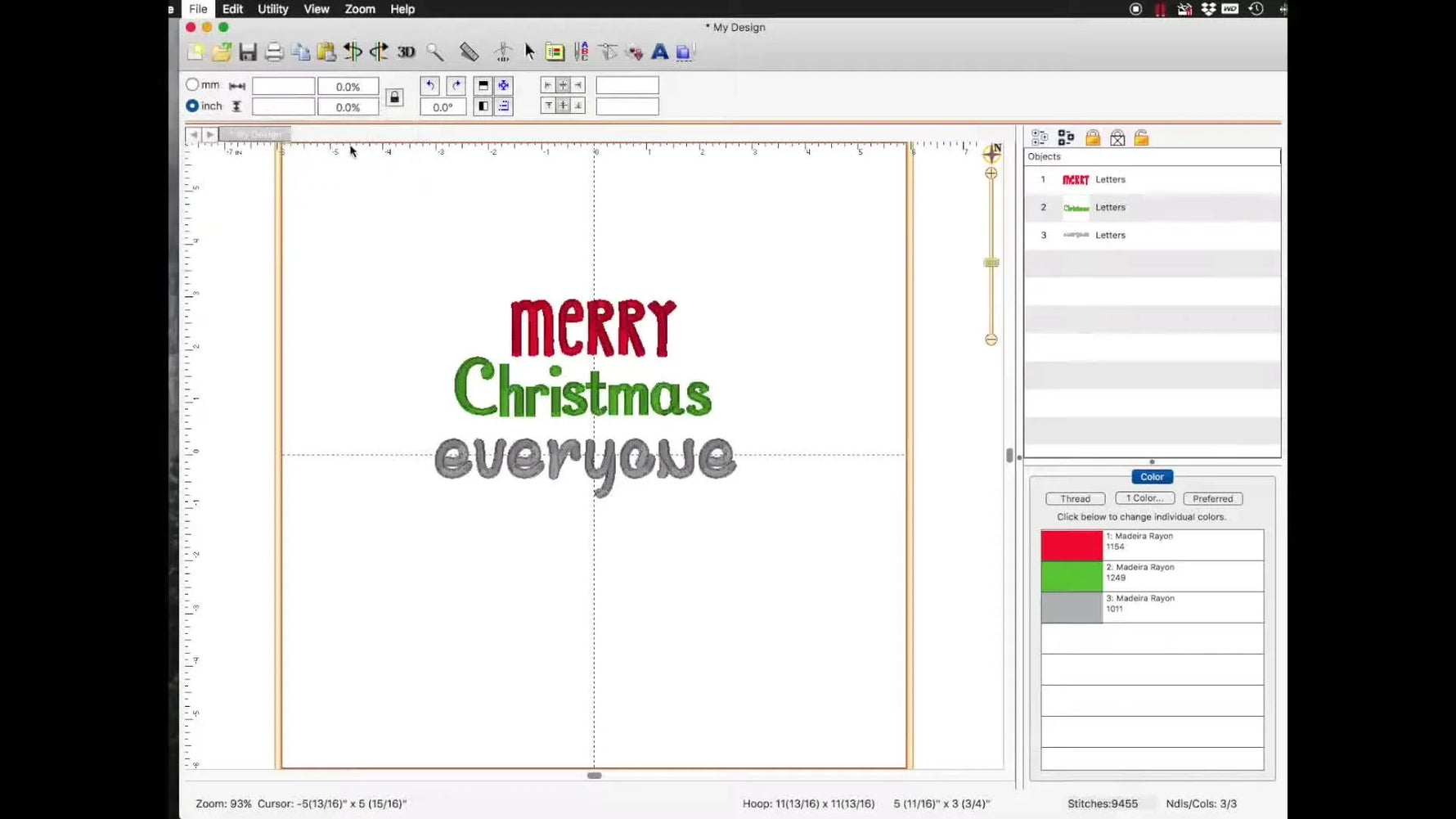 A screen capture of the Embrilliance “Save As” dialog box showing the file name field and folder navigation for saving both stitch and working files.