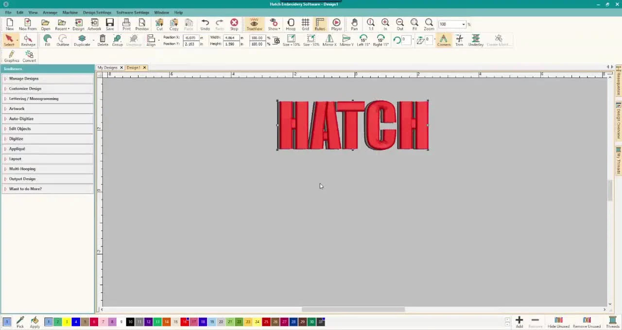 Clean 3D Drop Shadow Lettering in Hatch + CorelDRAW X6: The Trim Trick That Stops “Mushy” Fonts