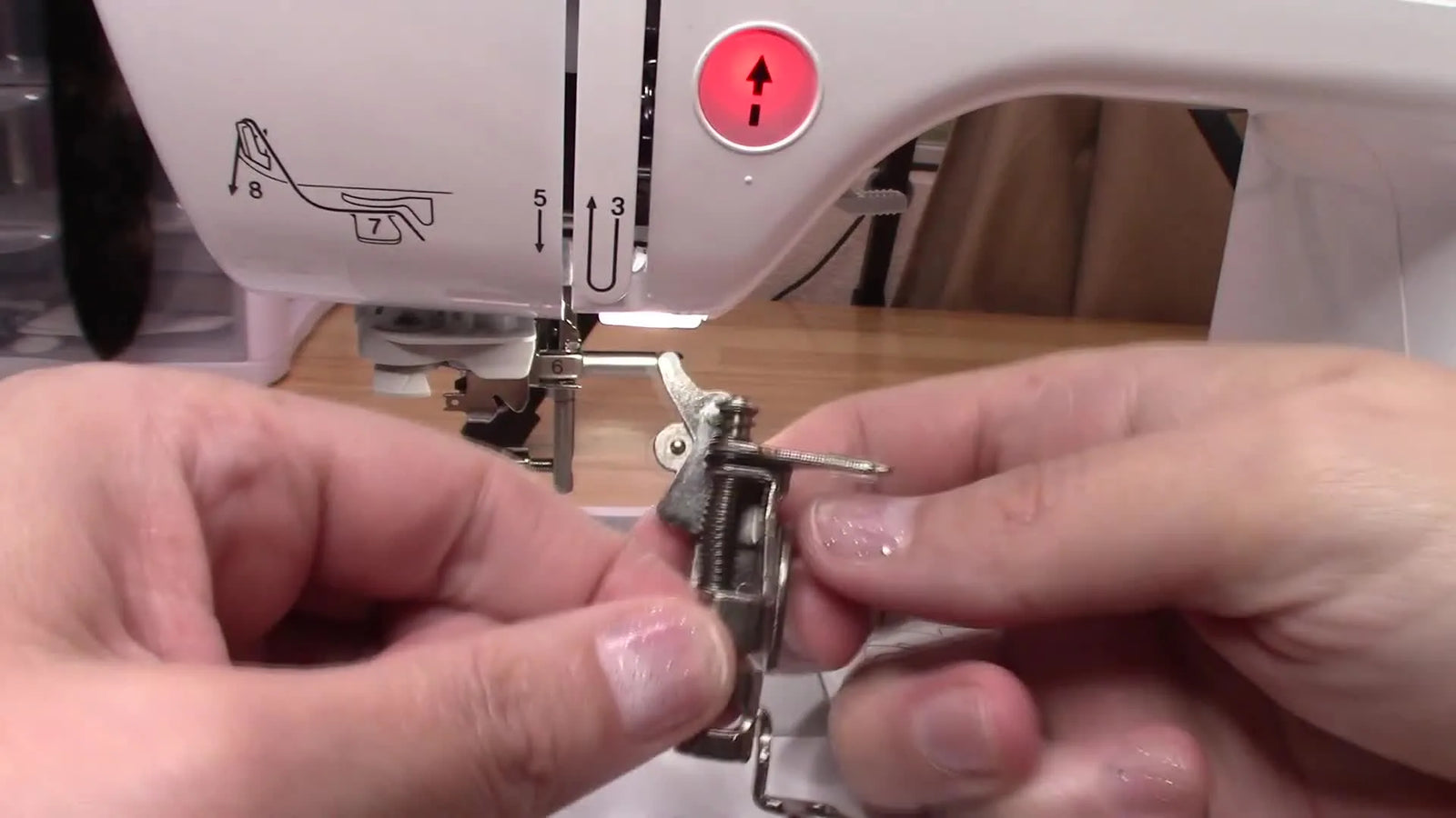 Brother SE625 Embroidery Foot Won’t Fit? The “Spring Squeeze” Install That Saves Needles (and Your Patience)