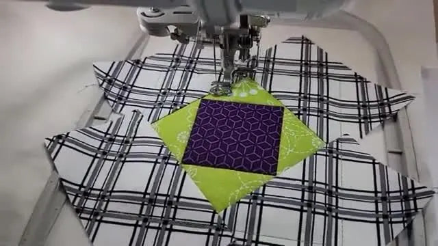 Square-in-a-Square ITH Quilt Blocks on a Brother Luminaire XP1: The Sew-and-Flip Workflow That Stays Accurate (and Keeps Your Machine Clean)