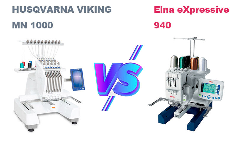 HUSQVARNA VIKING MN 1000 vs Elna eXpressive 940