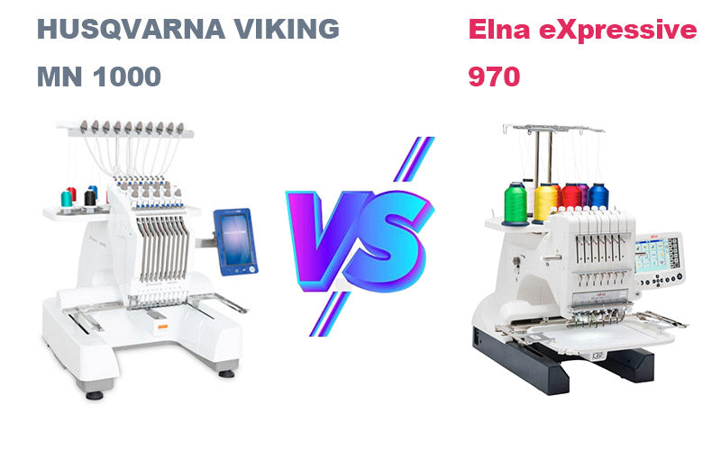 HUSQVARNA VIKING MN 1000 vs Elna eXpressive 970