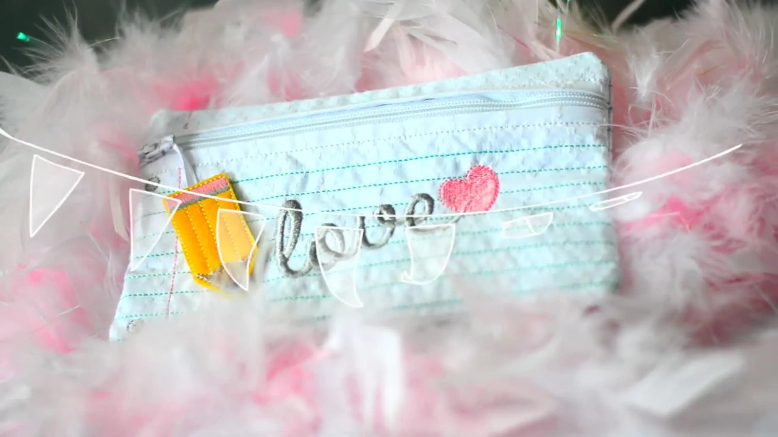 ITH Paper Zipper Pouch on a Brother PR Tubular Hoop: The Tape-and-Zipper Moves That Make (or Break) This Project