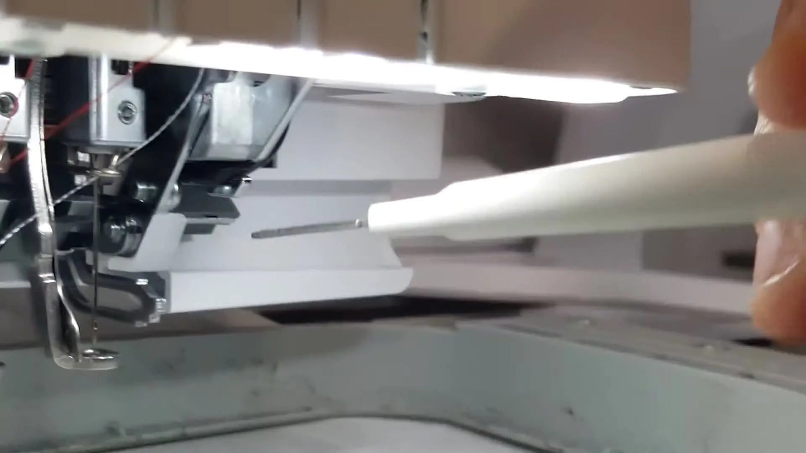 Stop Dropping $4 Screws: Changing a Needle on the Baby Lock Valiant the Calm, Accurate Way