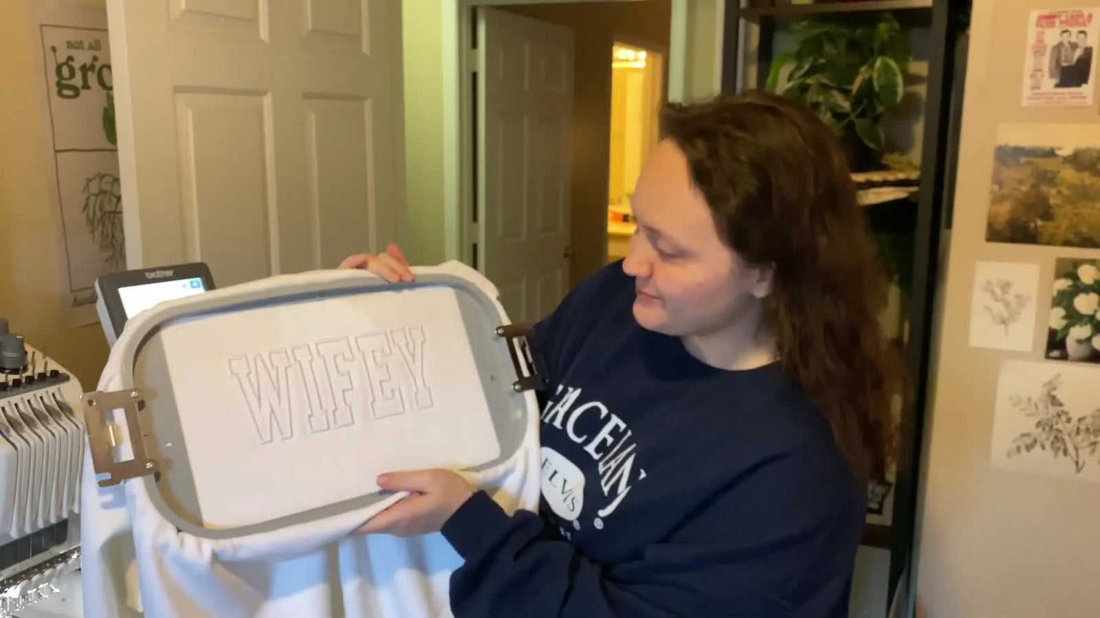 3D Puff “WIFEY” on a Brother PR680W: The Exact Hooping, Foam, and Stitch-Order Moves That Keep Sweatshirts Clean
