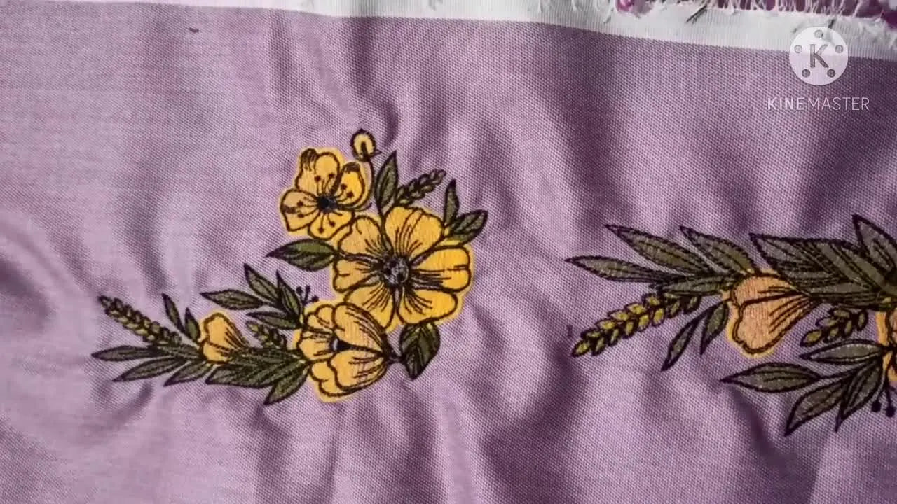 From Crisp Black Outlines to Golden Petals: A No-Stress Floral Run on a Brother-Style Domestic Embroidery Machine