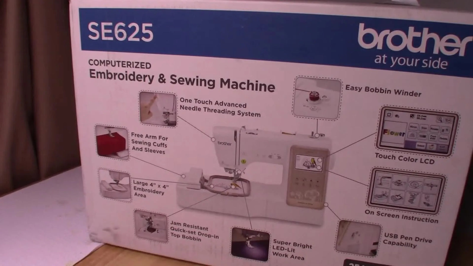 Brother SE625 Unboxing, Setup, and the First “Don’t Panic” Checks I’d Do Before Your First Stitch