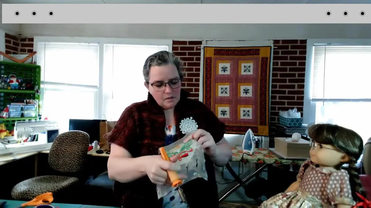 Faux Free-Standing Lace on Organza: The Burning Tool Trick That Turns “Not-FSL” Designs into Crisp Ornaments