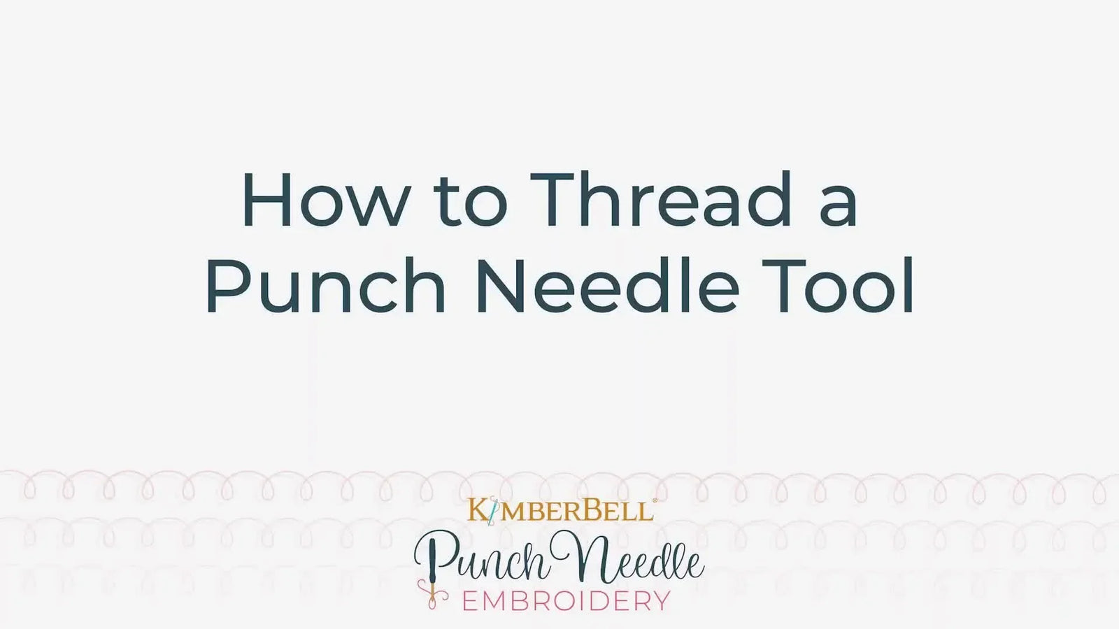 Как правильно заправить иглу для punch needle: пошагово и без путаницы