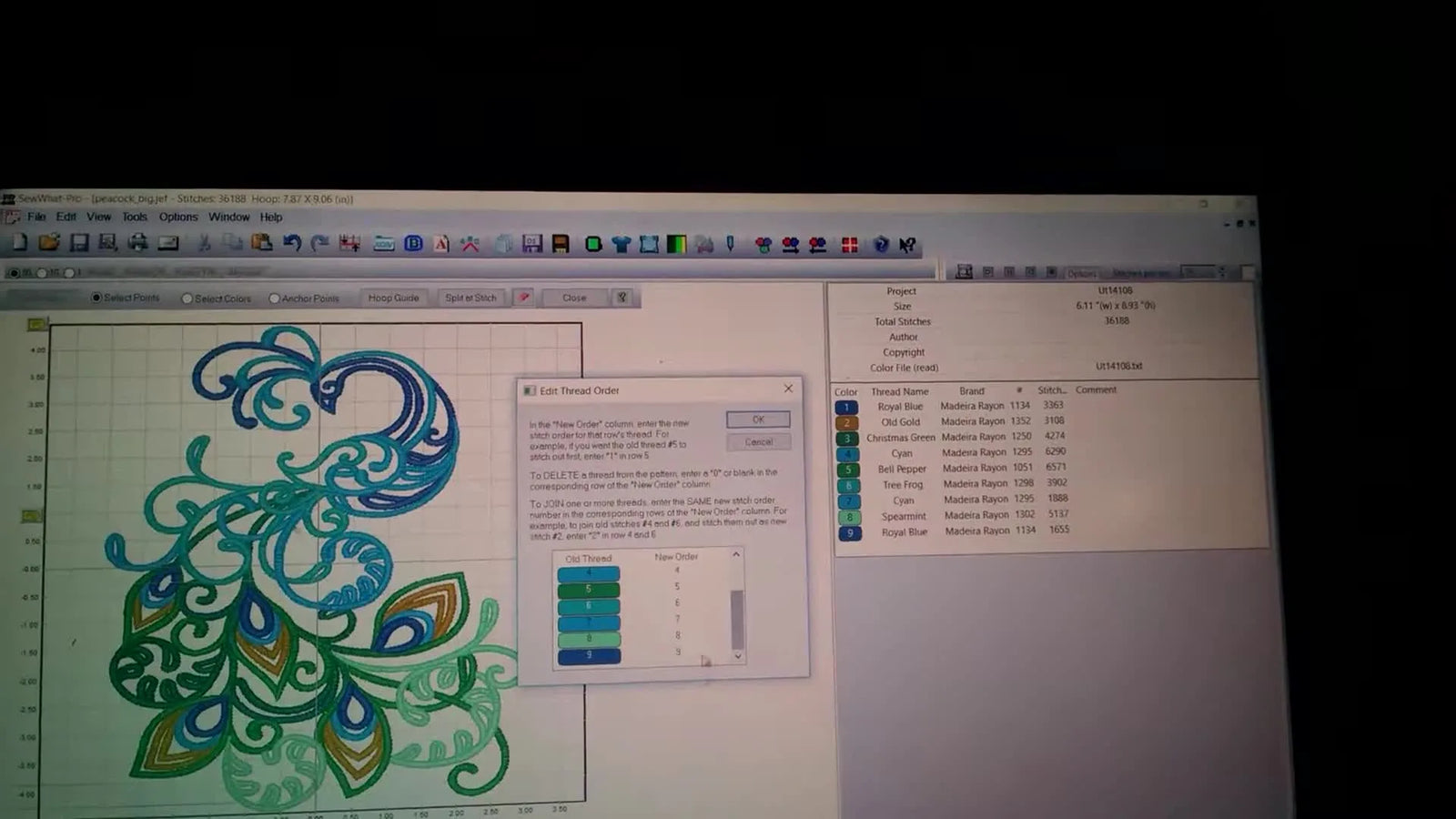 Split a Large PES Design in SewWhat-Pro Without Ruining the Stitch Order (Multi-Position Hoop Workflow That Actually Stitches Clean)