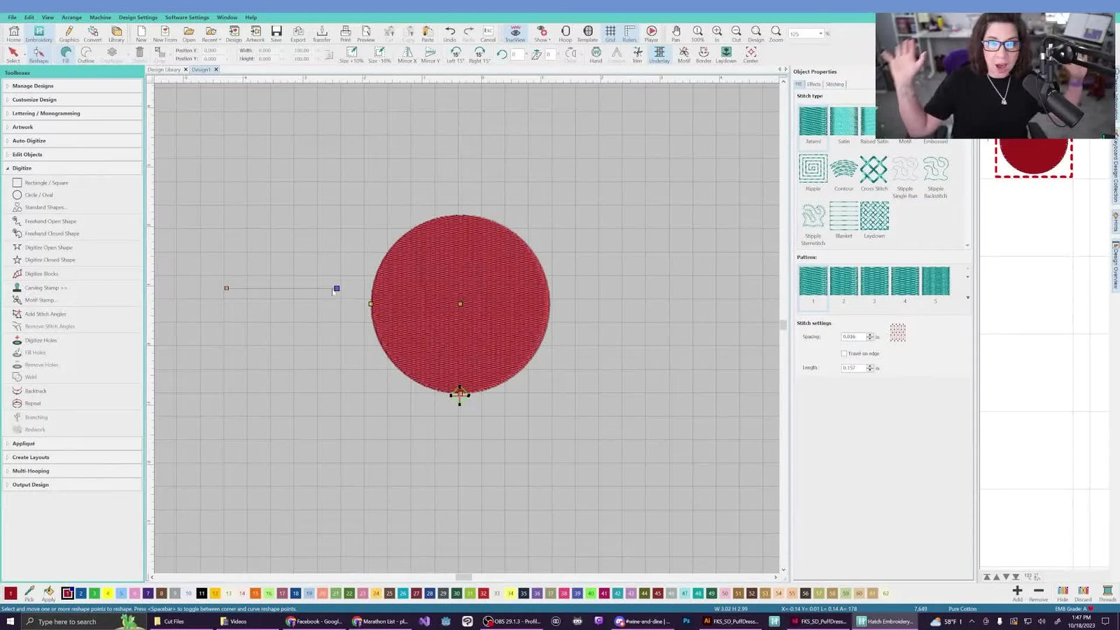 Stop “Bulletproof” Stitching in Hatch Embroidery 3: Layering, Stitch Angles, and Digitize Holes That Actually Sew Clean