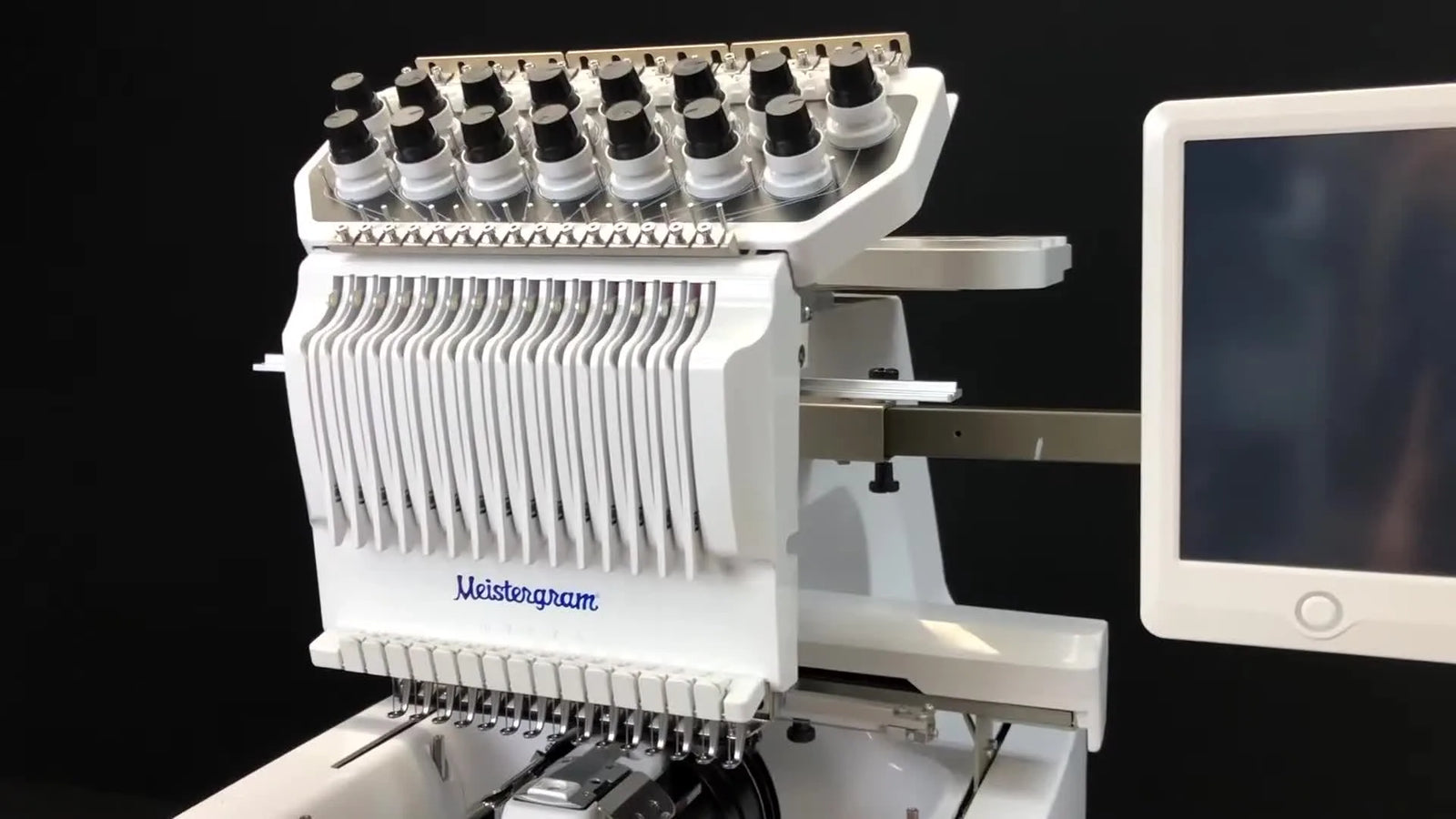 Step-by-Step: How to Thread the Meistergram Gem PR-1500 Embroidery Machine