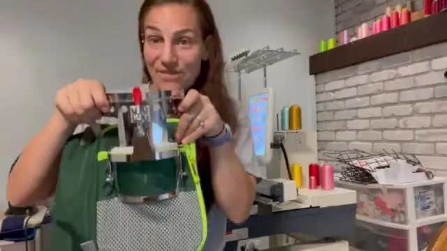 Hooping the “Impossible” L.L.Bean Lunchbox Pocket on a BAI Embroidery Machine—Without Crushing the Padding or Smashing the Clamp