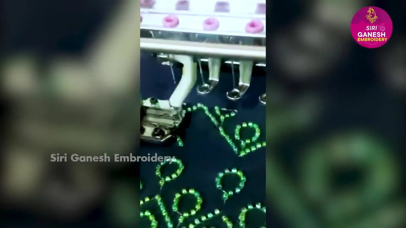 Watch a 12-Needle Commercial Embroidery Machine Run a Perfect Repeat Border—Then Copy the Workflow Without Wasting Fabric