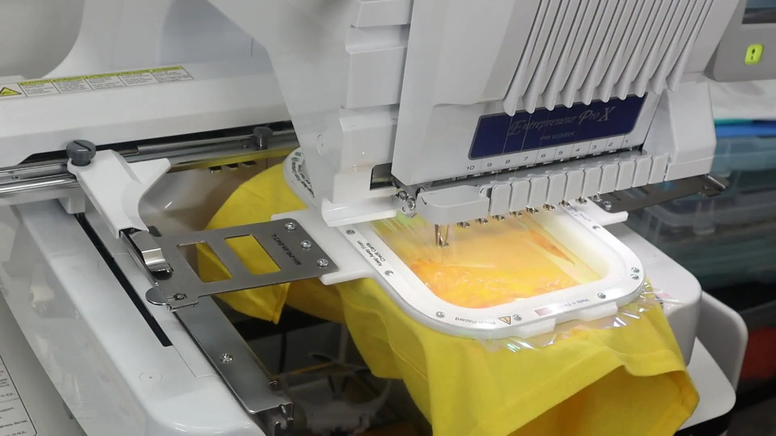 Mylar Embroidery on a T-Shirt (Without the Metallic Thread Headache): Hooping, Speed Control, and the “Open Stitch” Design Test