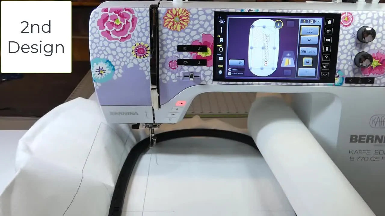 Stop Guessing Your Re-Hoop: Bernina 770 QE PLUS Pinpoint Placement (Grid vs Free Point) That Actually Lines Up