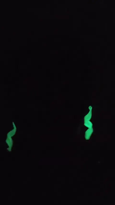 Glow-in-the-Dark FSL Spiral Earrings on a Brother SE600: The Hooping Tension Tricks That Keep Lace From Shifting