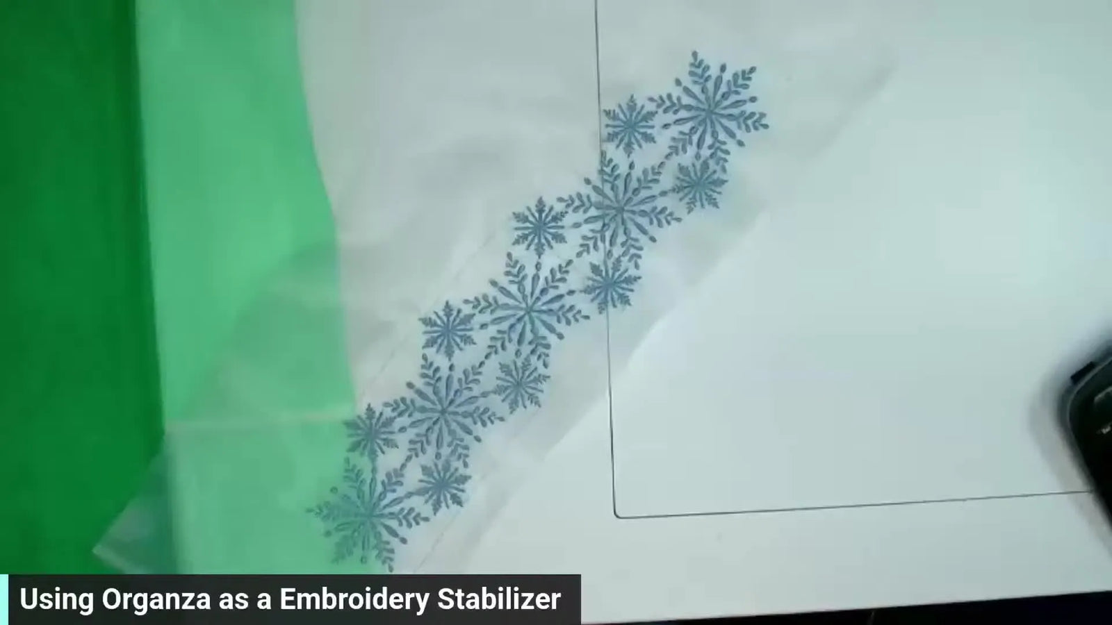 Organza: The Unexpected Embroidery Stabilizer You Need