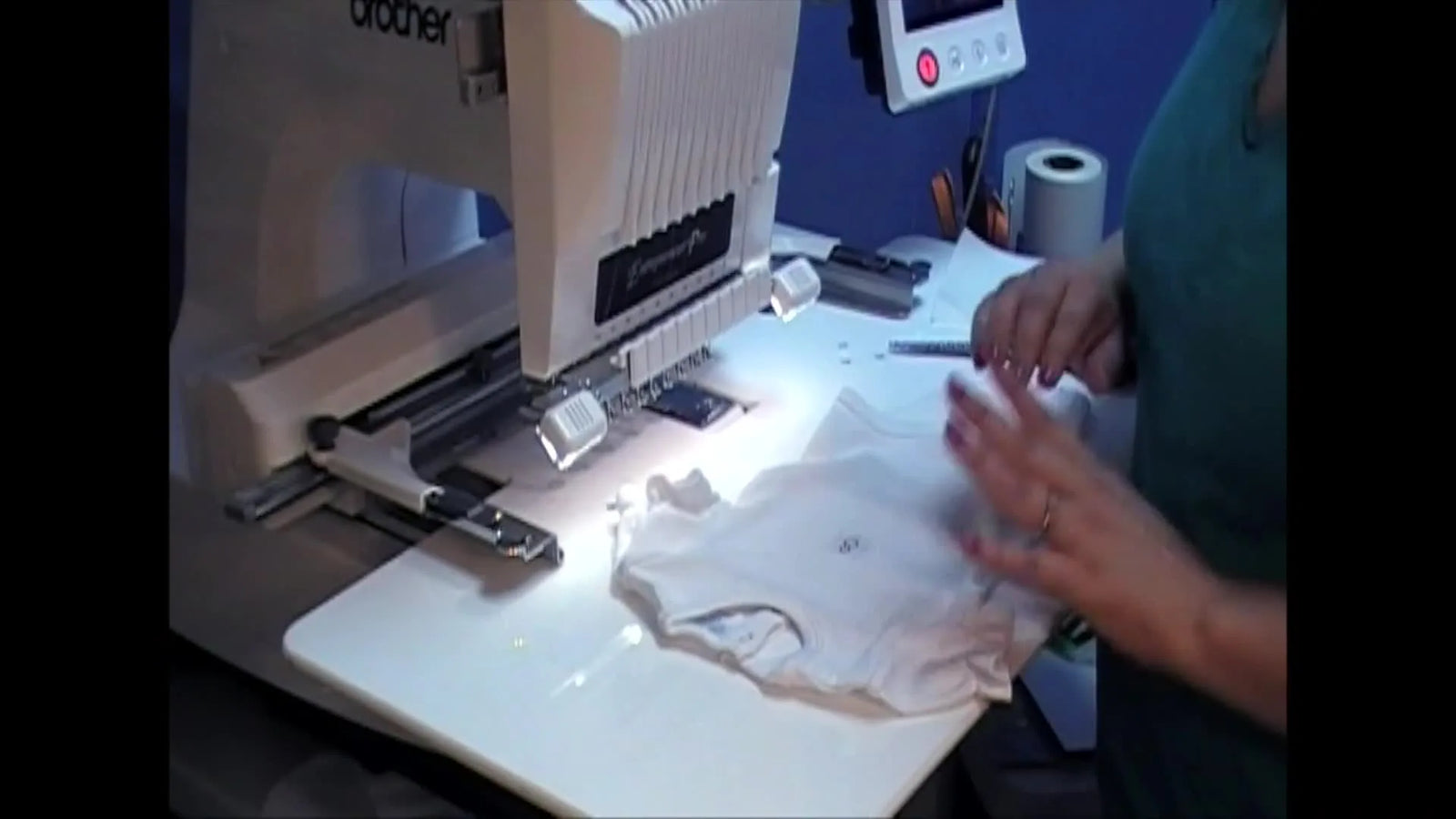 Fast Frames on a Brother Multi-Needle: The No-Stretch Way to Embroider a Baby Onesie (130×110) Without Hoop Burn