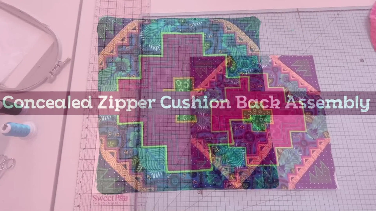 A Concealed Zipper Cushion Back on a Brother Embroidery Machine: The Clean “Double-Bagged” Finish That Looks Store-Bought