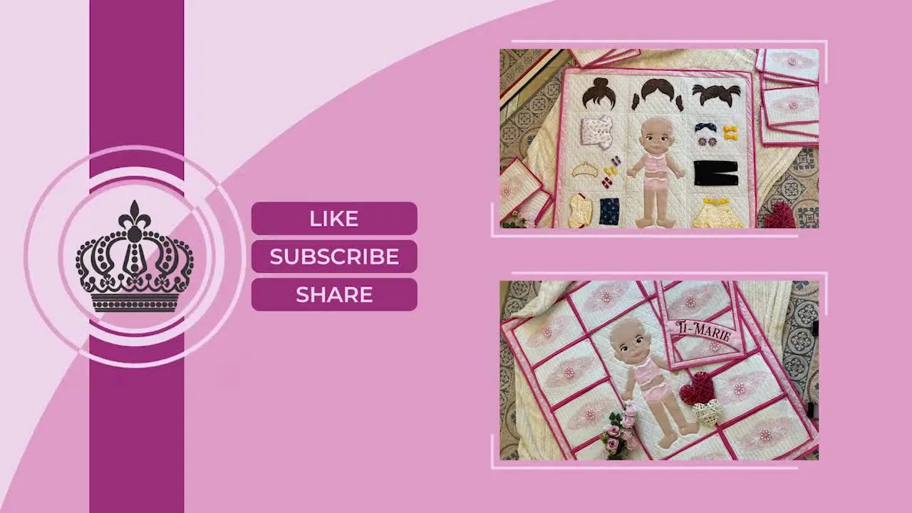 Part 3: Make Quilted Doll Book Pages In-The-Hoop (Step-by-Step Guide)