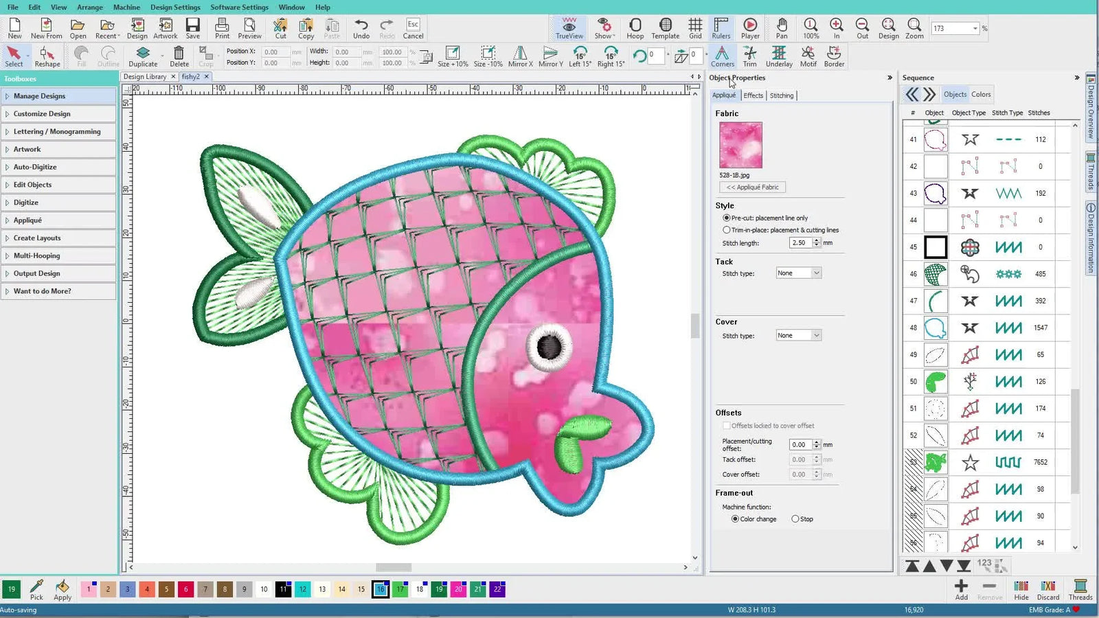 Make Hatch Appliqué Previews Look Real: Add Custom Fabric Swatches (and Stop the Tiling-Seam Madness)