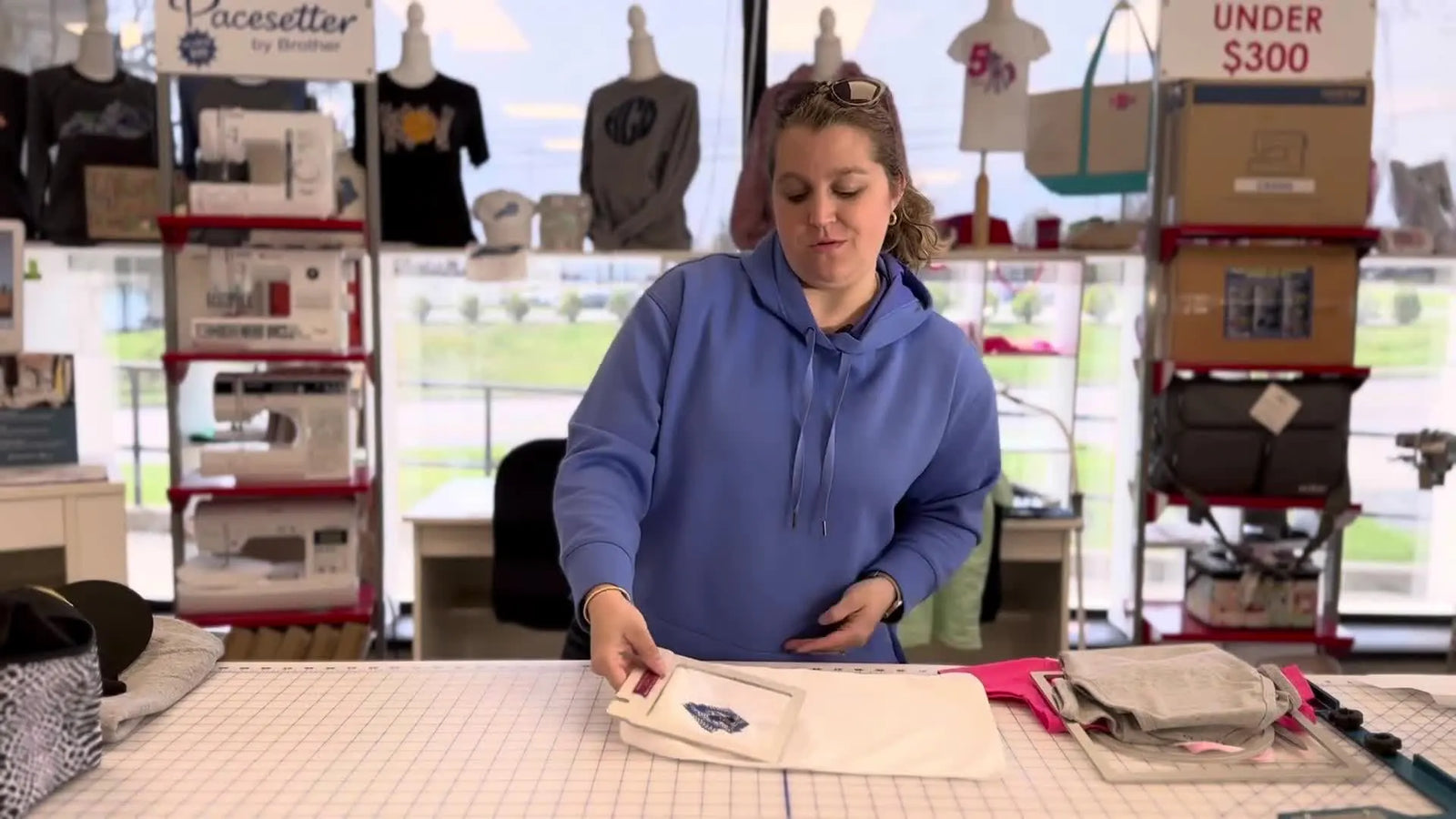 Durkee Easy Frame Combo Pack on Brother/Baby Lock: Hooping Hats, Sleeves, Bags—and Fixing the “Wobbly 8x8” Problem