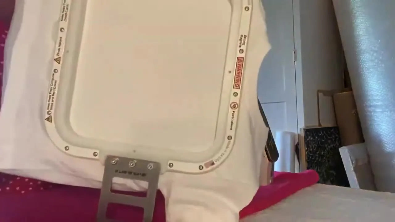 A Clean, Fast Appliqué Workflow on the Brother PR1050X: Magnetic Hooping, Vinyl Trimming, and a “2nd Birthday” Finish You Can Sell