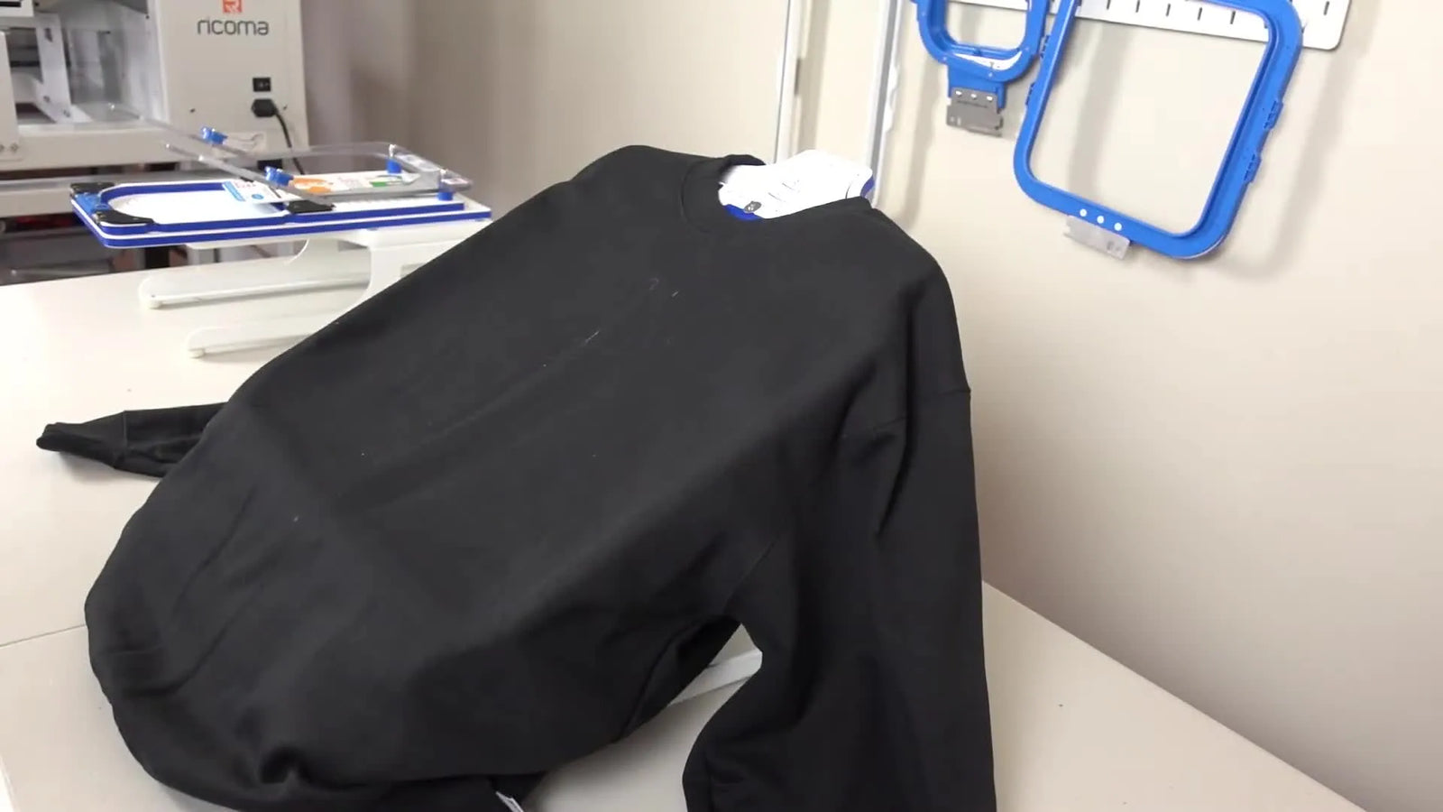 Double-Stack Poly Twill Appliqué on a Heavyweight Sweatshirt: The Magnetic Hoop Workflow That Saves Your Sanity
