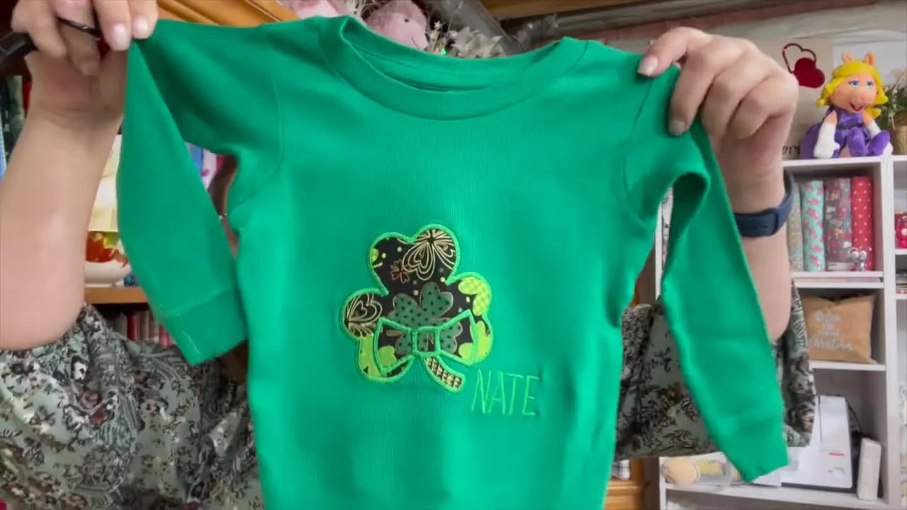 A Kid-Safe St. Patrick’s Day Appliqué on the Ricoma EM1010: Clean Hooping, Crisp Trims, and a Soft Back That Won’t Itch