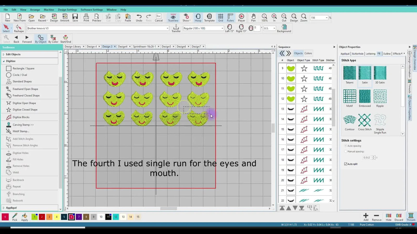 Tiny Eyes, Sharp Mouths: Wilcom Hatch Settings That Keep Micro Details Visible on a 10x10cm Hoop