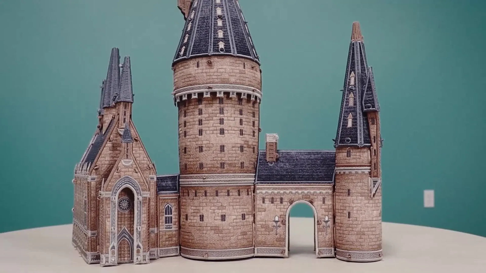 Freestanding Hogwarts Castle (OESD) Part 1: The Calm, Repeatable Way to Hoop, Appliqué, and Finish Clean 3D Pieces